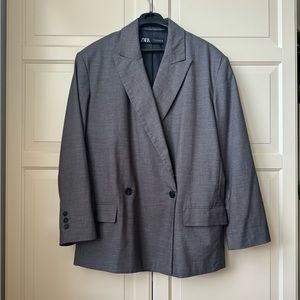 Zara women oversized blazer